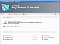 TweakNow RegCleaner Pro绿色版(注册表清理工具) V3.0.1
