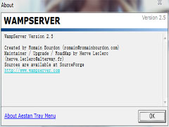 WampServer英文版(集成安装环境) V2.5