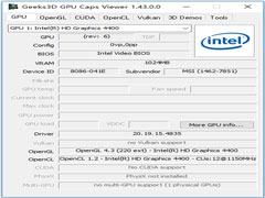 GPU Caps Viewer英文安装版(显卡诊断识别) V1.48.0.0