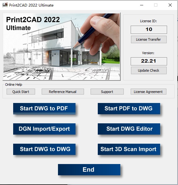 Print2CAD 2022破解版 V22.21b