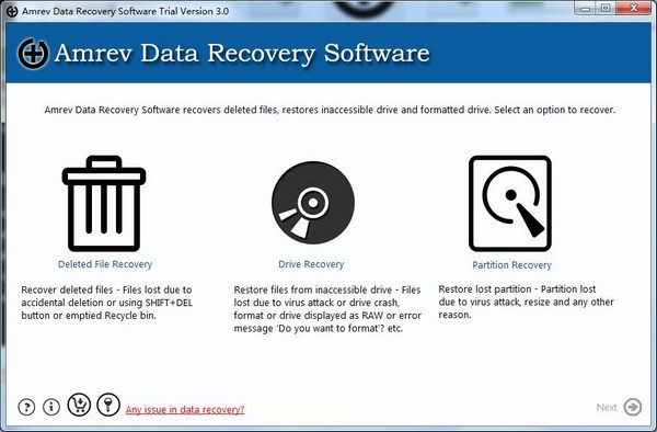 Amrev Data Recovery破解版(磁盘数据恢复工具) V4.0