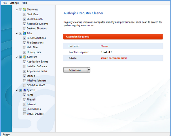 Auslogics Registry Cleaner Pro中文破解版(注册表清理工具) V9.0