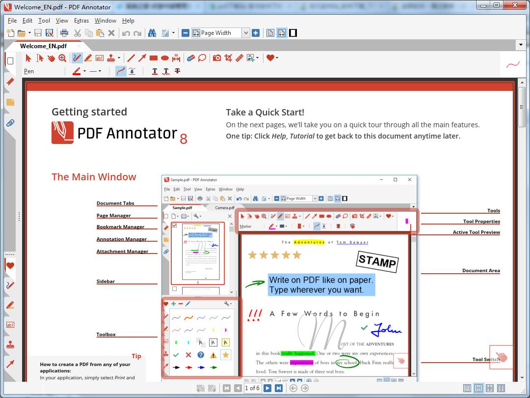 PDF Annotator破解版(PDF编辑软件) V8.0.0
