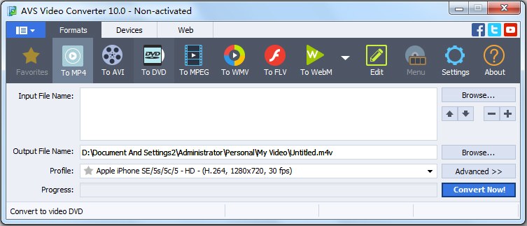 AVS Video Converter破解版 (全能格式转换器) V12.4.2.696