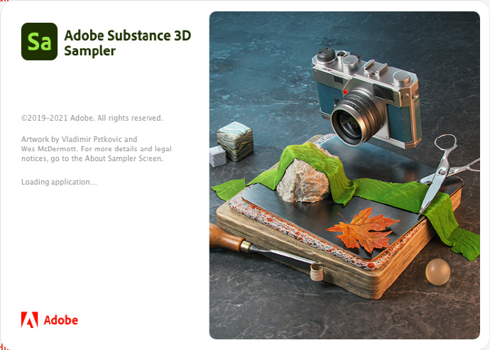 Substance 3D Sampler授权破解版(sa 3D材质管理软件) V3.3