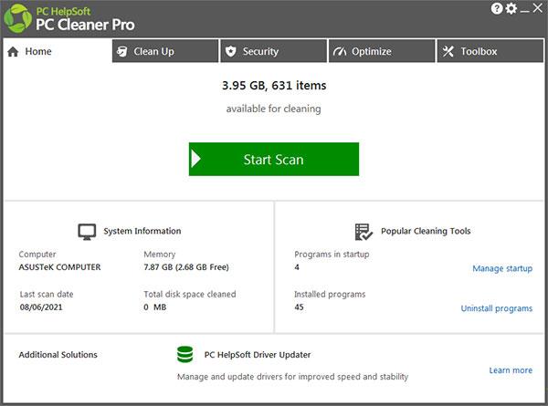 PC Cleaner Pro 8 破解版(电脑清理工具) v8.0.09