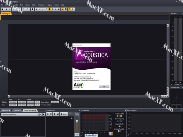 Acon Digital Acoustica Premium(专业音频处理软件)v7.4.7 激活破解版