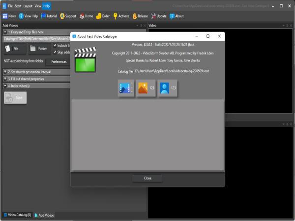Fast Video Cataloger(视频管理软件)v8.3.0.2 特别版