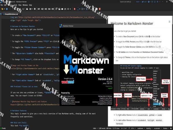 Markdown Monster(Markdown编辑器)v2.6.4 破解版