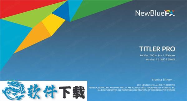 NewBlueFX Titler Pro 7 v7.3.201016 中文破解版（附安装教程）