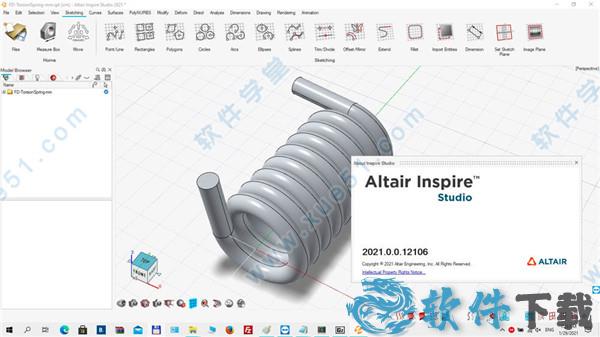 Altair Inspire Studio 2021 中文破解版