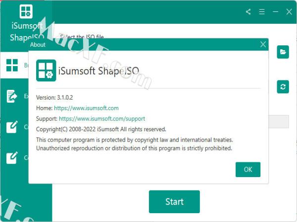 iSumsoft ShapeISO v3.1.0.2 破解版
