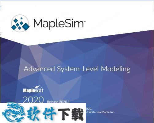 Maplesoft MapleSim 2020.1 中文破解版