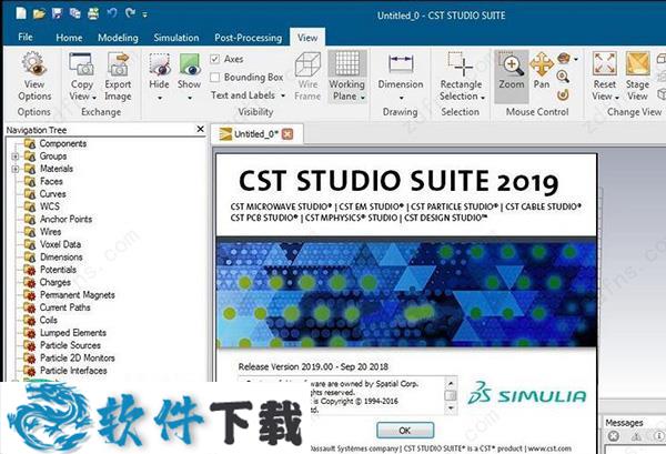 CST Studio Suite 2019(电磁仿真软件)破解版 附安装教程