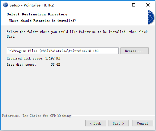 PointWise 18.1 R2安装